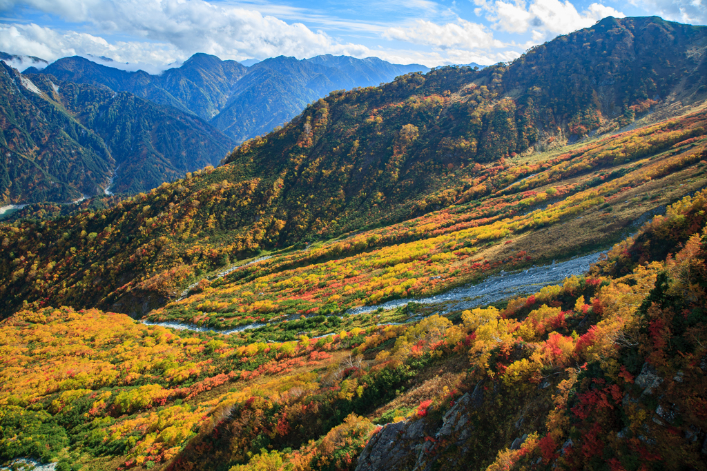 立山　秋　大観峰