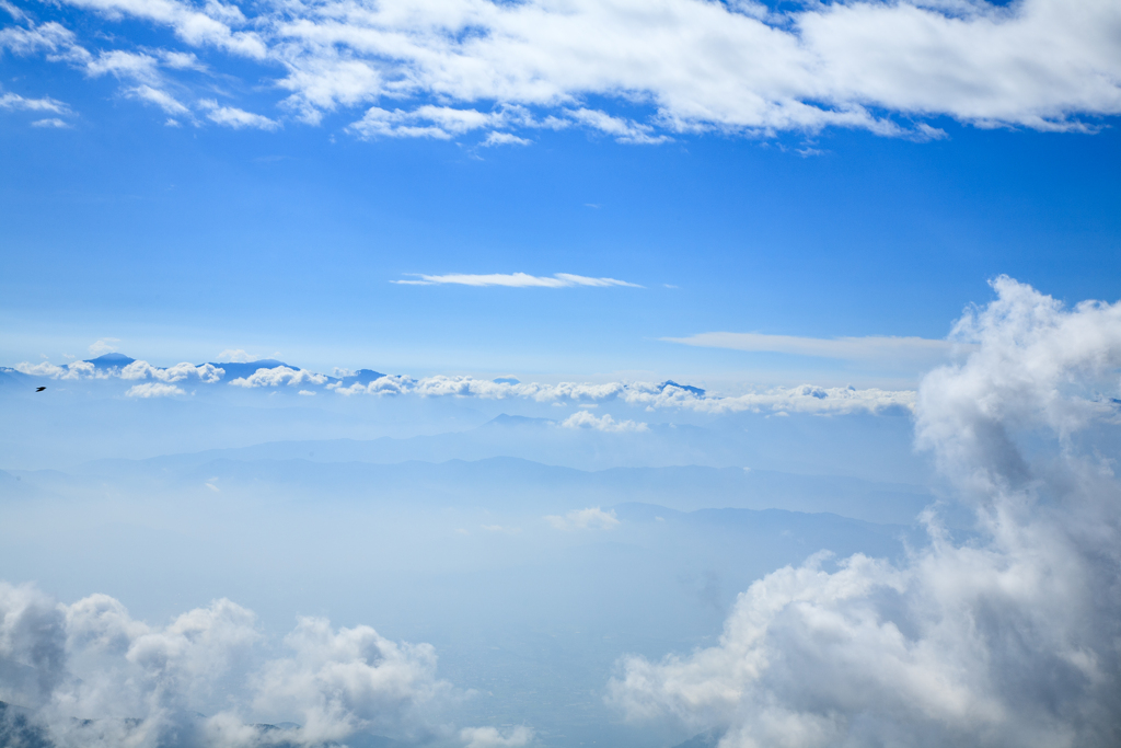 夏空雲海