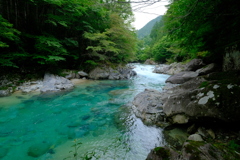 阿寺溪谷　夏