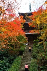 西山興隆寺三重塔