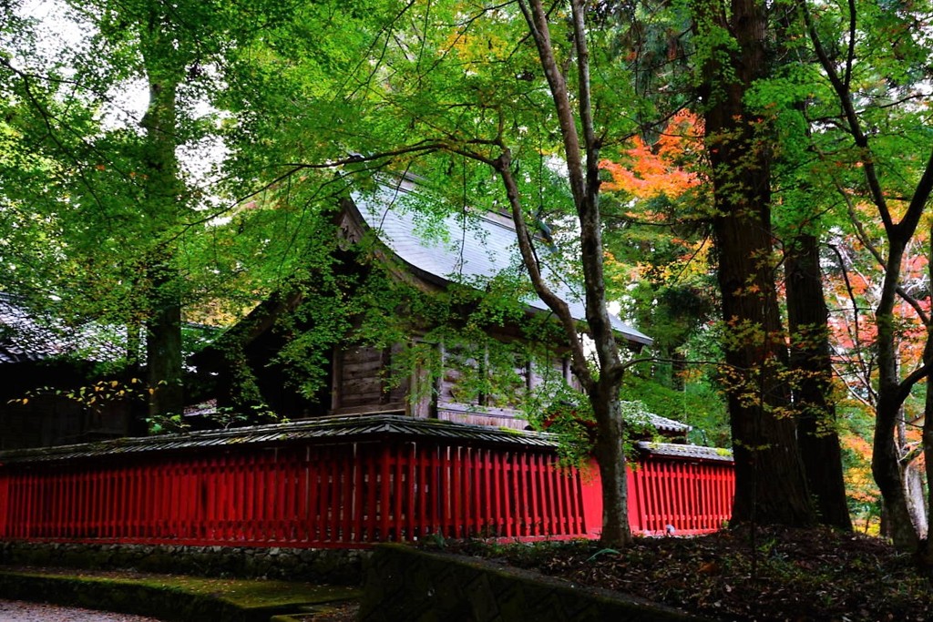 大洲稲荷山公園本殿
