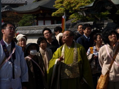 善光寺の坊さん