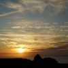 象潟からの夕景