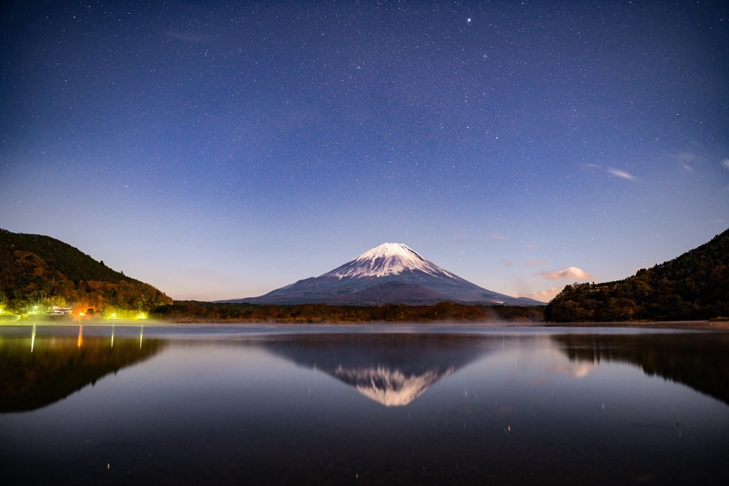 富士山頂の天の川は月夜に消える By ポセイ丼 Id 写真共有サイト Photohito