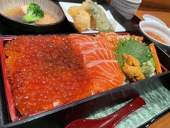 九州で食べた北海道の幸
