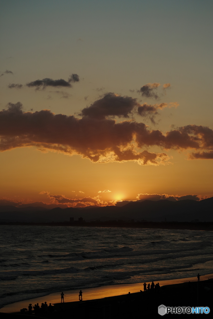 江ノ島の夕暮れ
