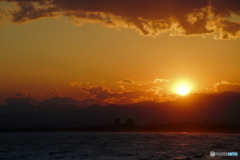 夕暮れ