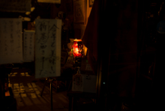 夜のアンティーク屋さん