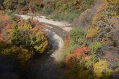 信州高山村松川の紅葉２・