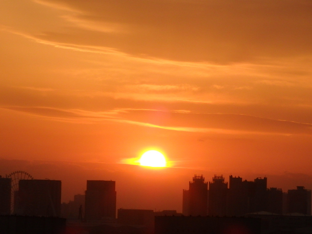 夕焼け