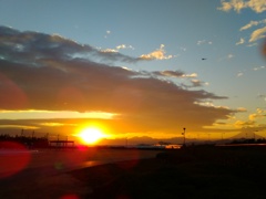 夕焼け空
