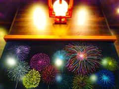 スタバ花火