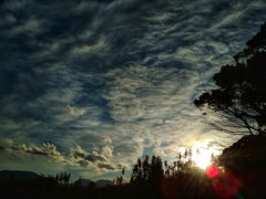 夕暮れ前