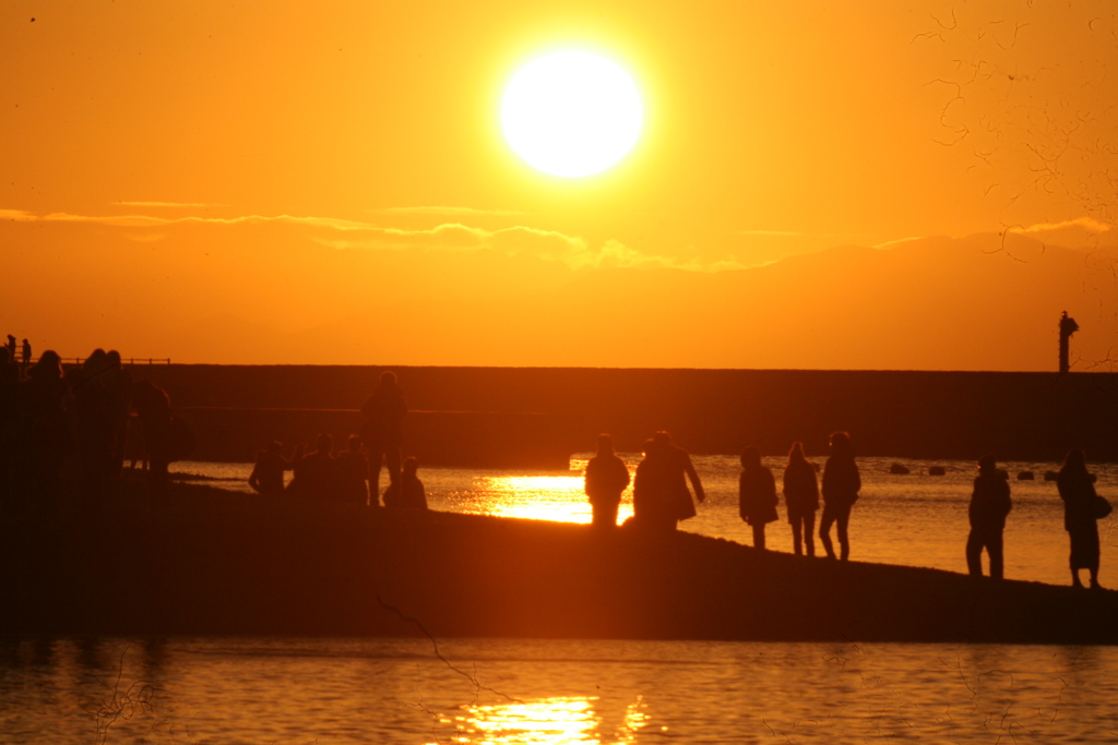 令和二年初日の出
