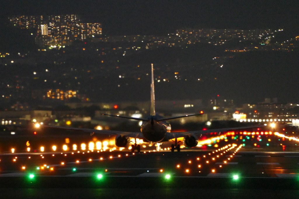 千里川土手より