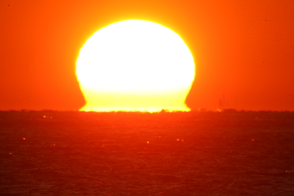今日のマリンピア神戸の夕景