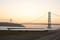 今日の舞子公園の夕景