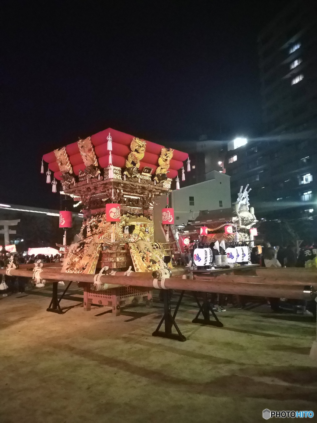近所の秋祭り