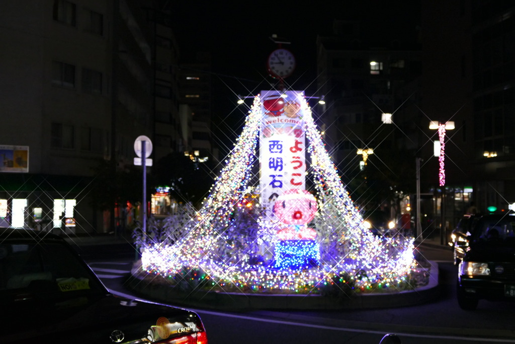 西明石駅前イルミネーション