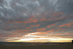 今日の林崎海岸の夕景