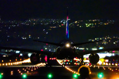 千里川土手より