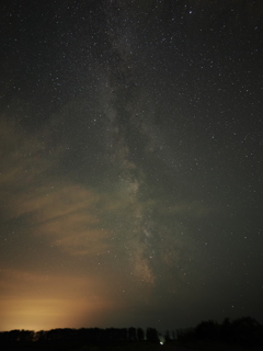 星空　簡単コンポジット
