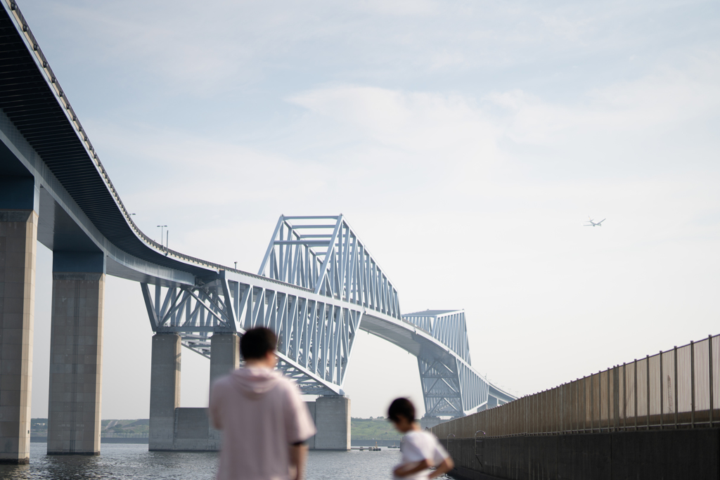 若洲公園から