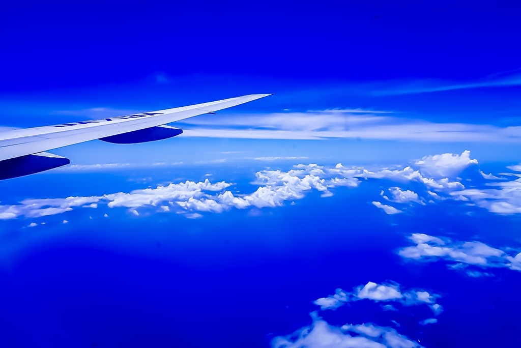 雲の上にて