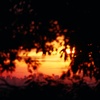 夕焼け覗き見