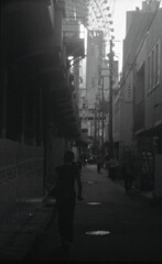 梅田に向かって