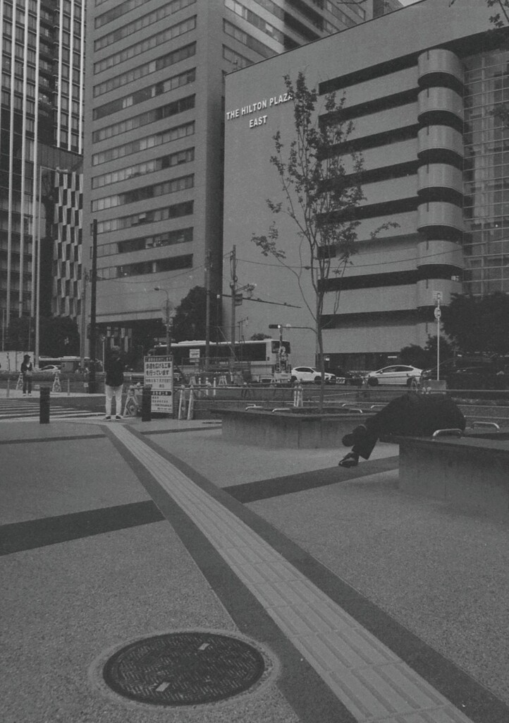 居眠り中