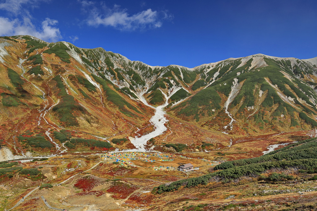 紅葉の立山2021