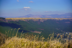 阿蘇のカルデラ