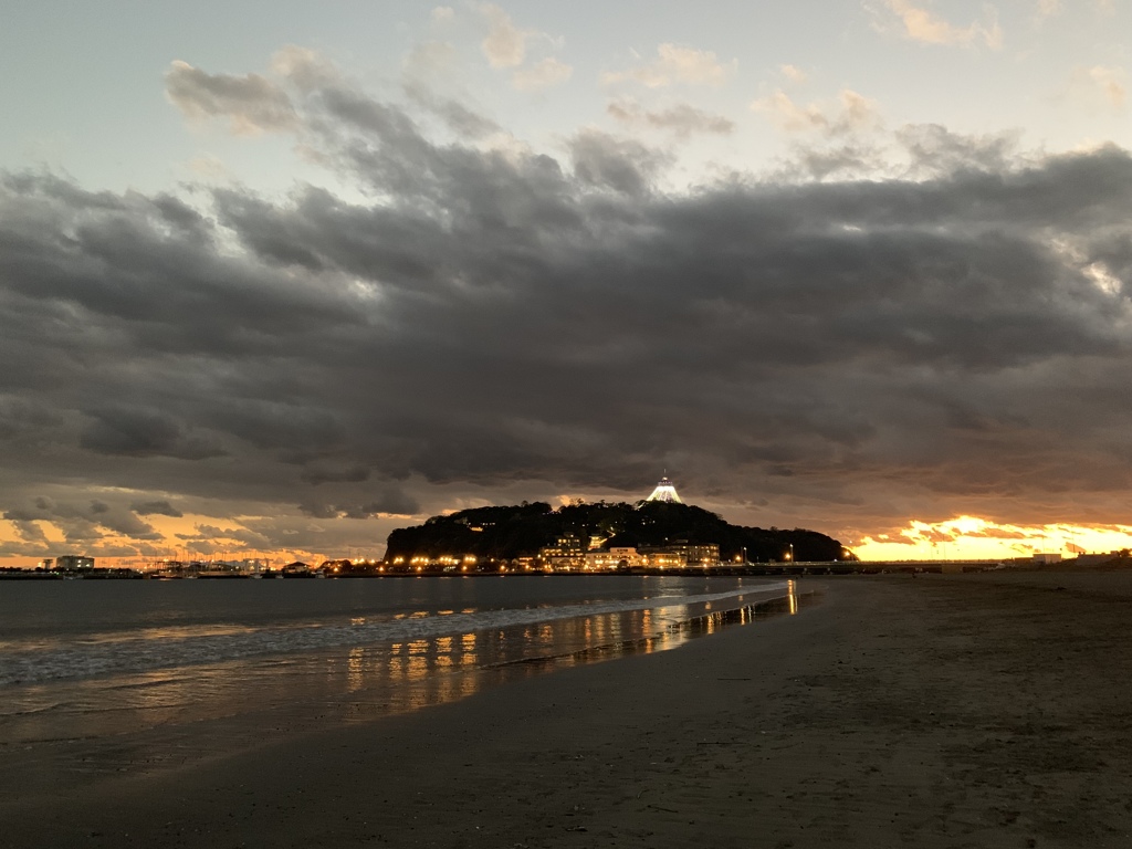 冬の江ノ島