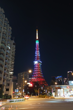 元旦の東京タワー