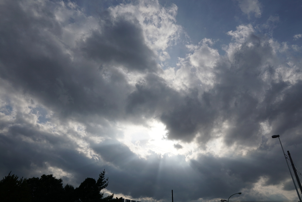 天気の子を観た帰りの空