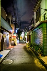 back alley