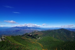 金峰山山頂より