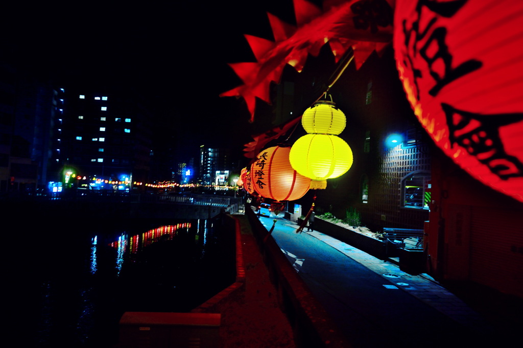 長崎燈篭　中島川2