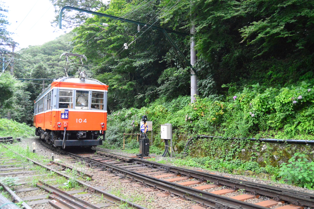 宮ノ下駅（湯本方面）