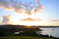 奄美大島の夕日