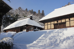 古民家雪景色