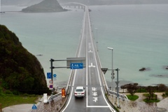 悪天候の橋