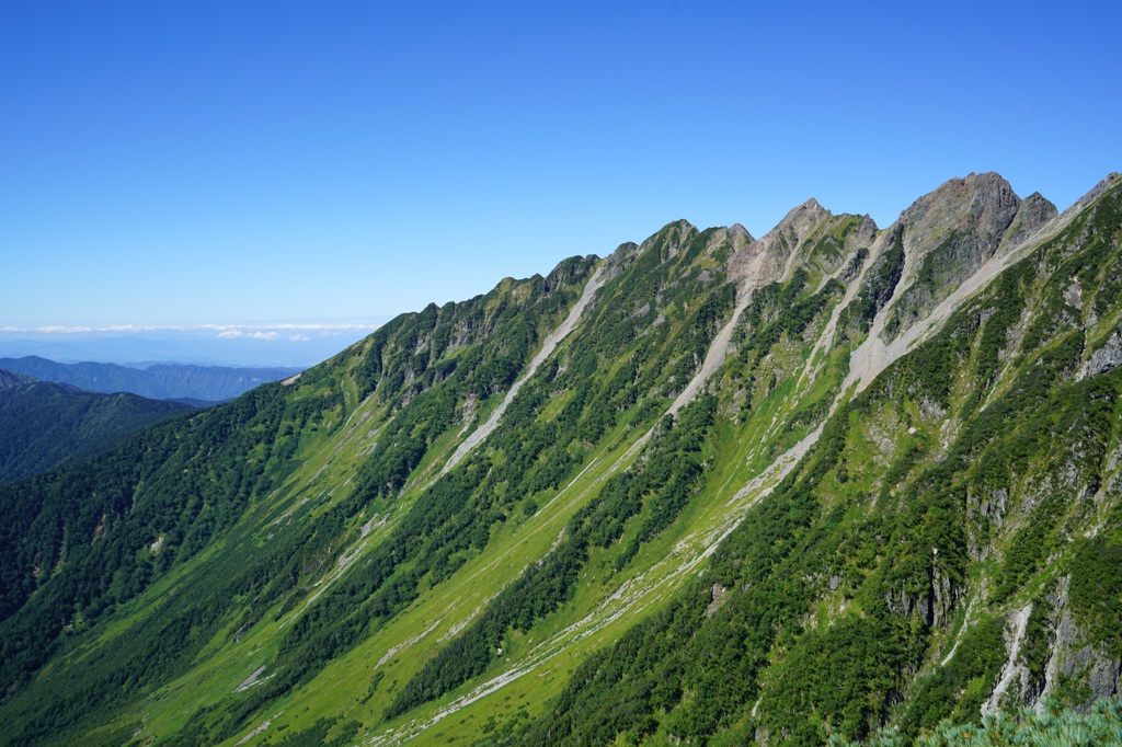 岳沢カール