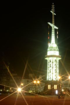 神戸ハーバーランドの灯台