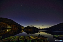 湯ノ湖の星空