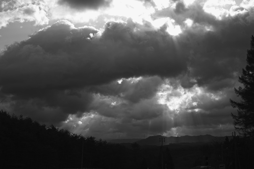 雲のある風景