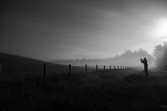 a misty