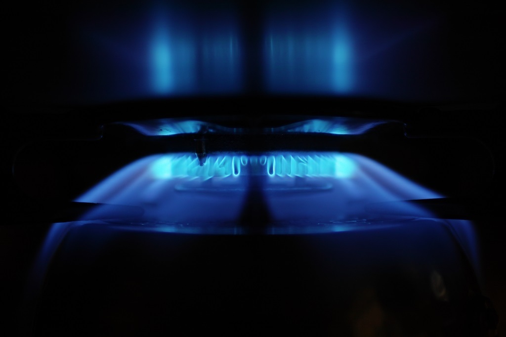 Blue flame