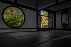 源光寺 迷いの窓 悟りの窓